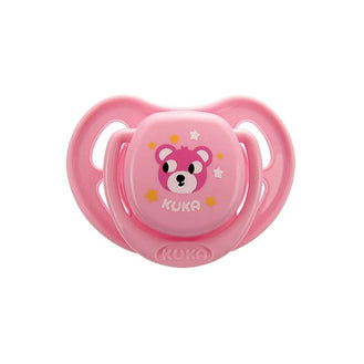 Chupeta Smart Kuka Tamanho 1 Bico Redondo Rosa