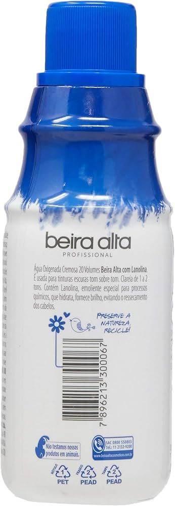 Agua Oxgenada Beira Alta 450Ml 20 Volumes - Drogaria Poupa Centro