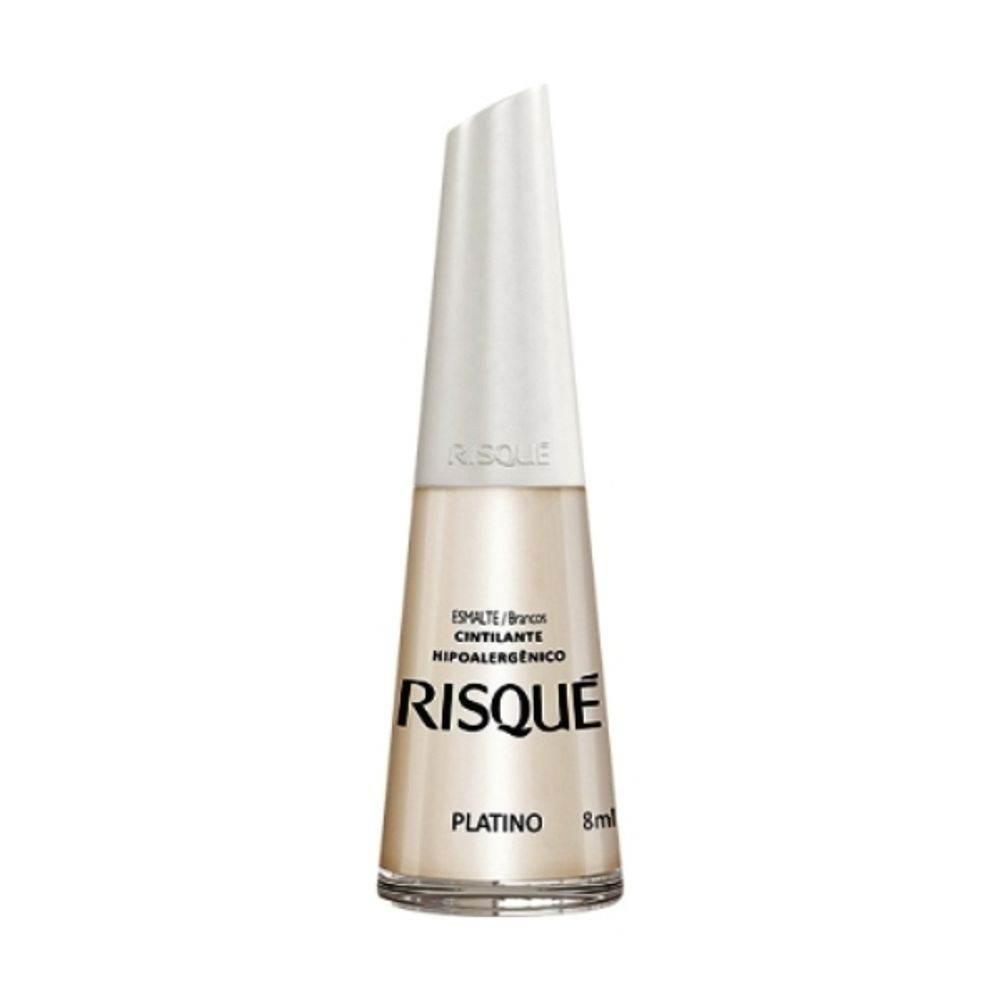 ESMALTE RISQUE CINT.PLATINO - Drogaria Poupa Centro