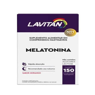 Lavitan Melatonina Com 150 Comprimidos - Drogaria Poupa Centro