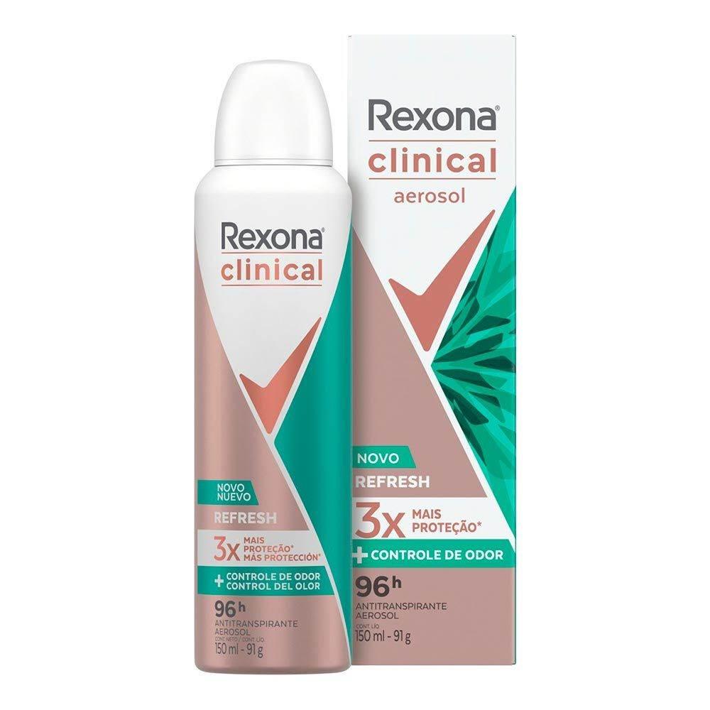 Des Rexona Aero F Clin Ref 91G - Drogaria Poupa Centro