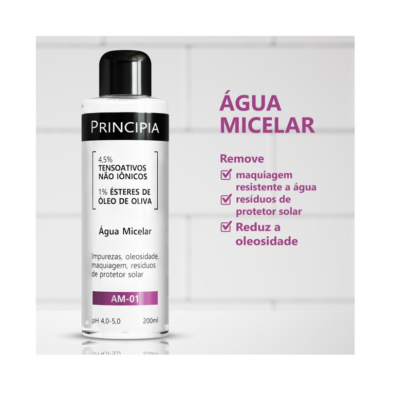 Água Micelar Principia AM-01 200ml