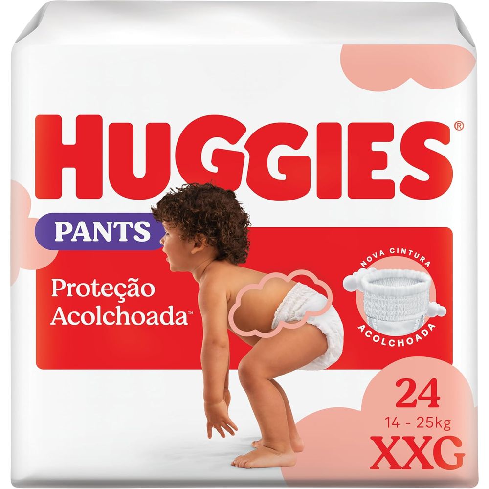 Fralda Huggies Supreme Care Roupinha XXG - 24 fraldas