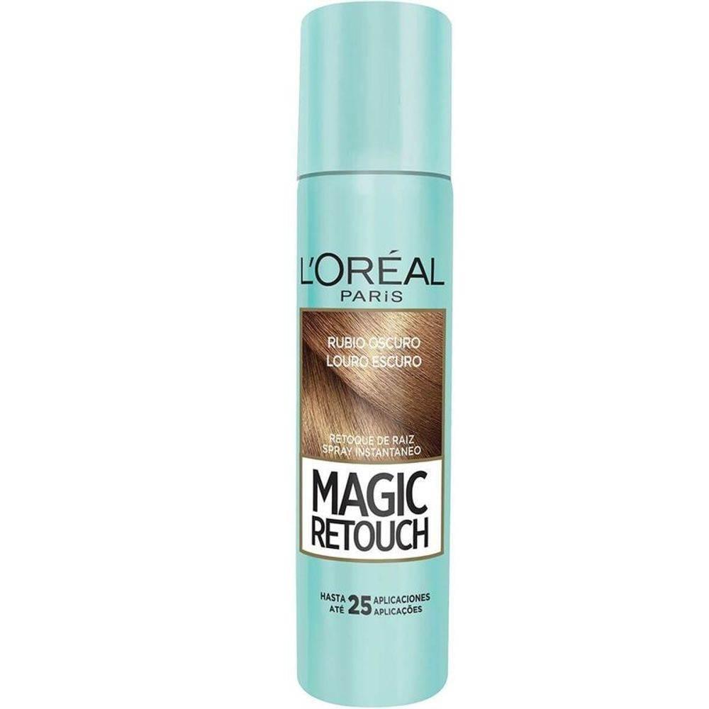 Tint Magic Retouch Louro Escuro - L'Oreal - Drogaria Poupa Centro