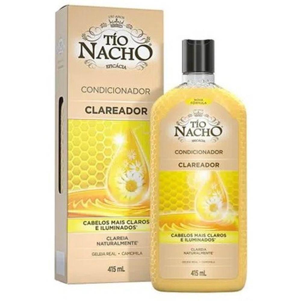 Tio Nacho Condicionador Clareador Genomma Laborat - 415ml - Drogaria Poupa Centro