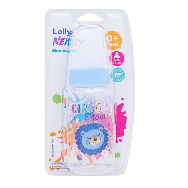 Mamadeira Tip Azul 150ml Lolly - LOLLY
