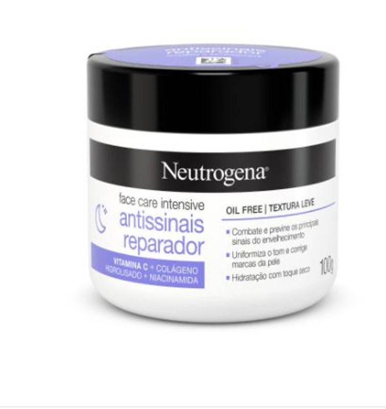 Neutrog Fac Car Antis Repa 100G - Drogaria Poupa Centro