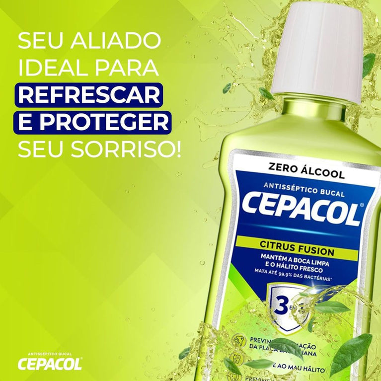 Enxaguante Bucal Cepacol Citrus Fusion 250ml