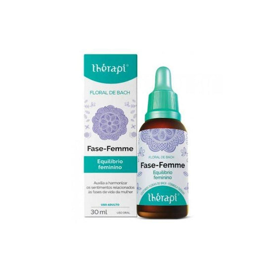 Floral de Bach Fase Femme Thérapi 30ml - Drogaria Poupa Centro