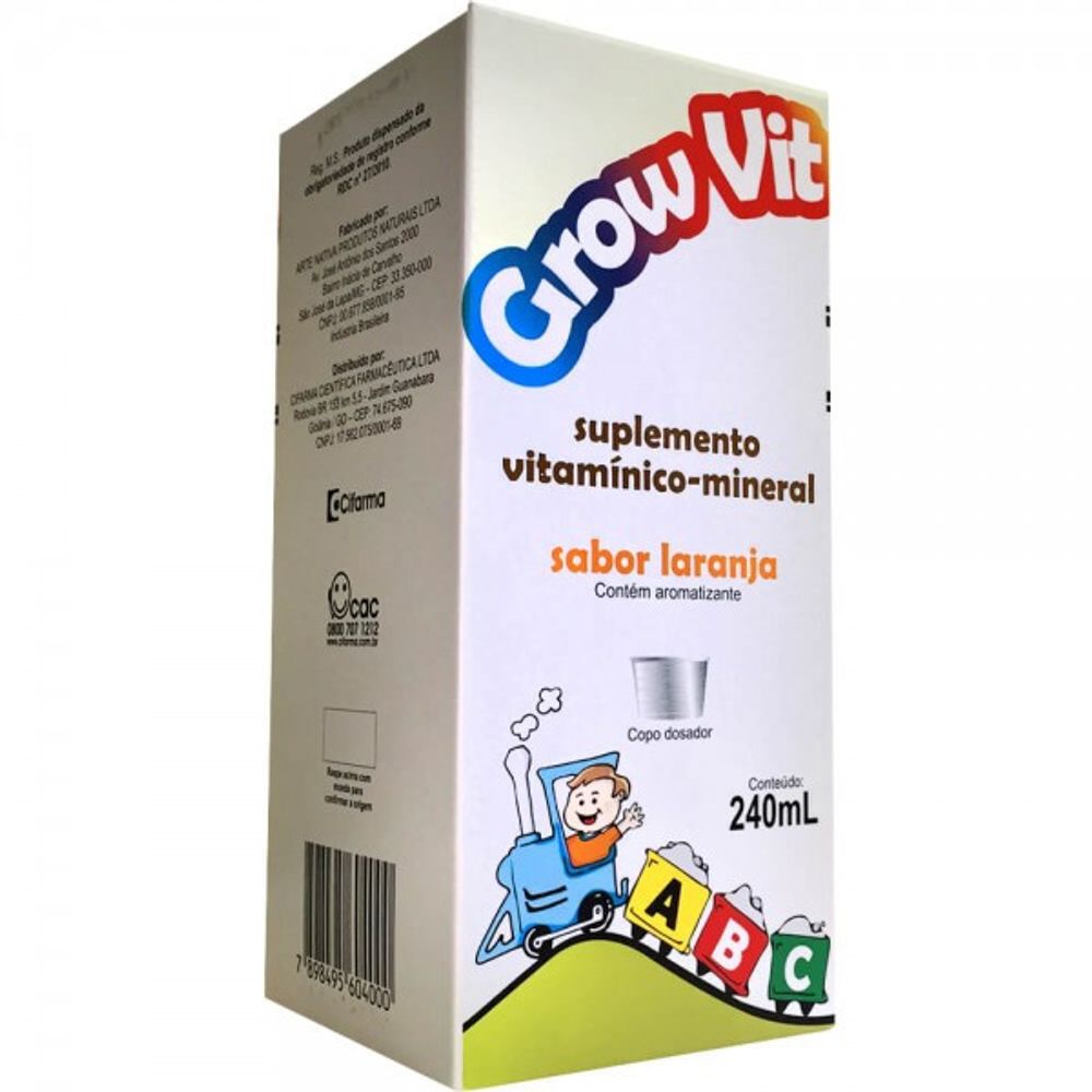 Grow Vit 240 Ml Cifarma Rec (S)