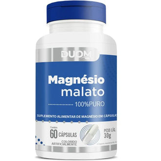 Magnésio Dimalato 60 Cápsulas