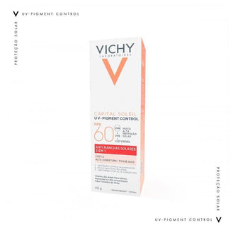 Protetor Solar Vichy Capital Soleil FPS 60 Cor 2.0 Com 40g - Drogaria Poupa Centro