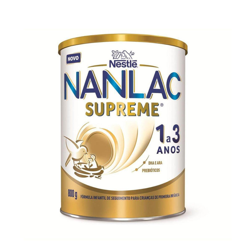 Leite Nanlac Supreme 1 A 3 Anos 800G - Drogaria Poupa Centro