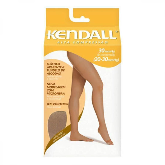 Meia Calça Alta Compressão Kendall 20-30mmHg Sem Ponteira - Drogaria Poupa Centro
