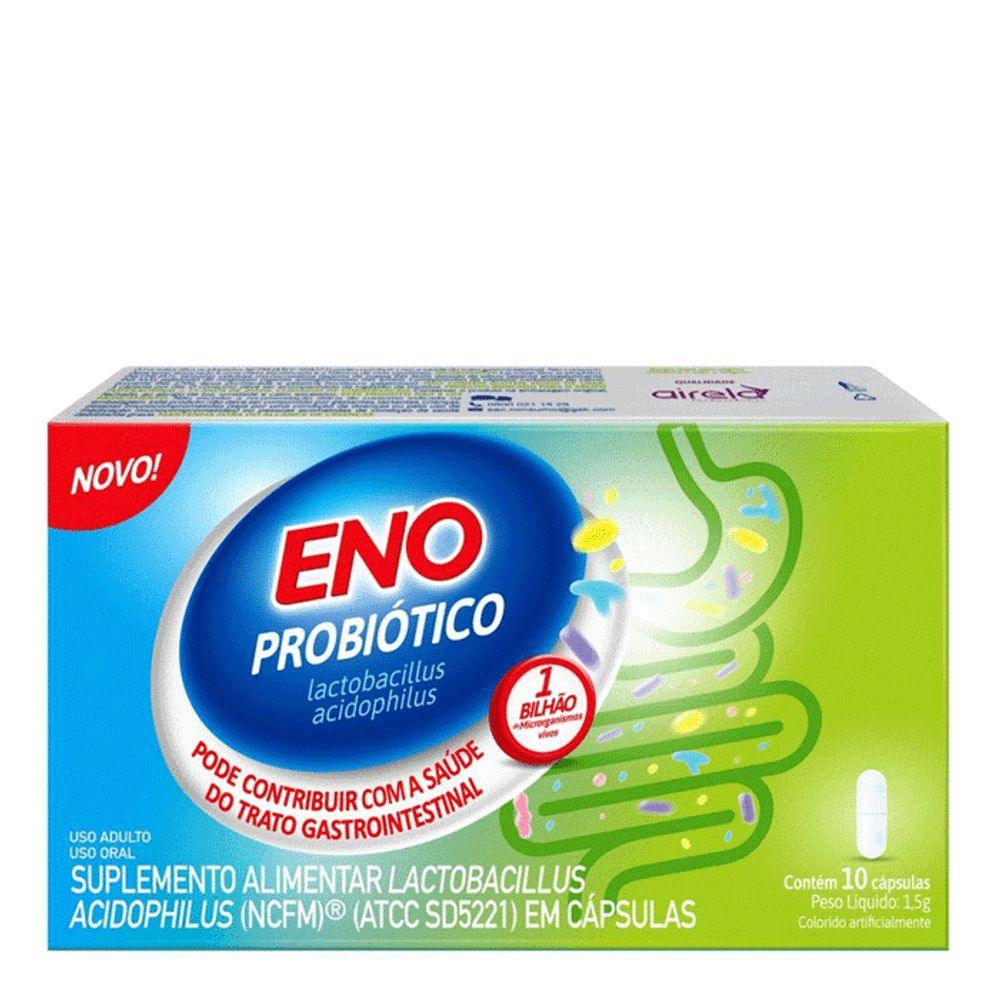Eno Probiótico C 10 Cápsulas - Drogaria Poupa Centro