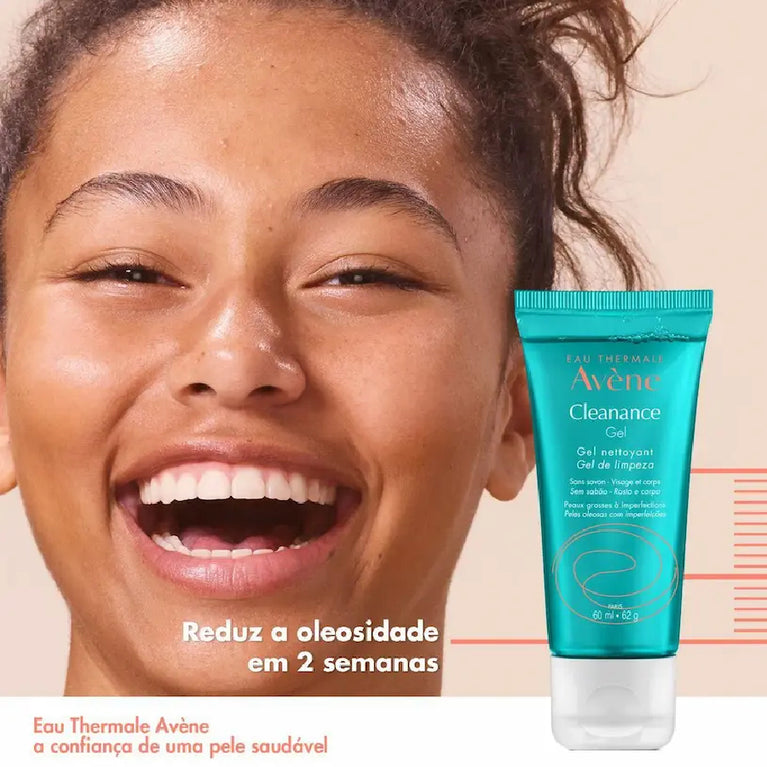 Gel de Limpeza Avène Cleanance Rosto e Corpo 60ml