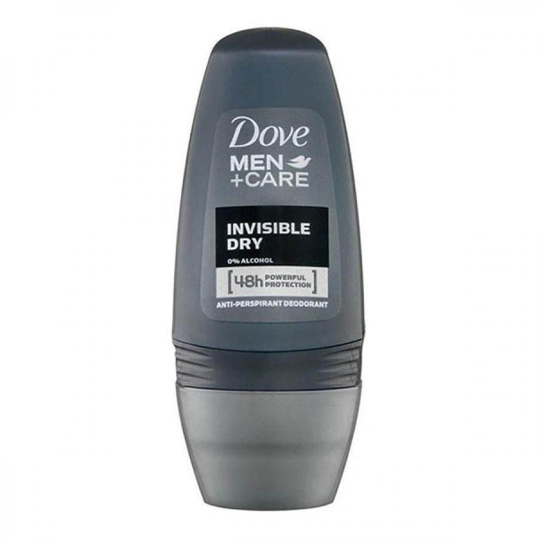 Desodorante Roll On Dove Men Care Invisible Dry 50ml - Drogaria Poupa Centro