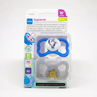 Chupeta Mam Supreme 16+ Meses C/2 - Drogaria Poupa Centro