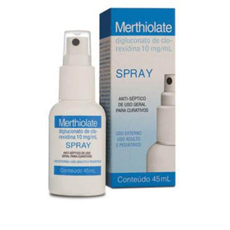 Merthiolate Spray 10Mg/Ml - 45Ml - Drogaria Poupa Centro
