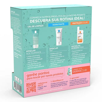 Kit Gel de Limpeza Facial La Roche-Posay Effaclar Alta Tolerância 150g + 40g