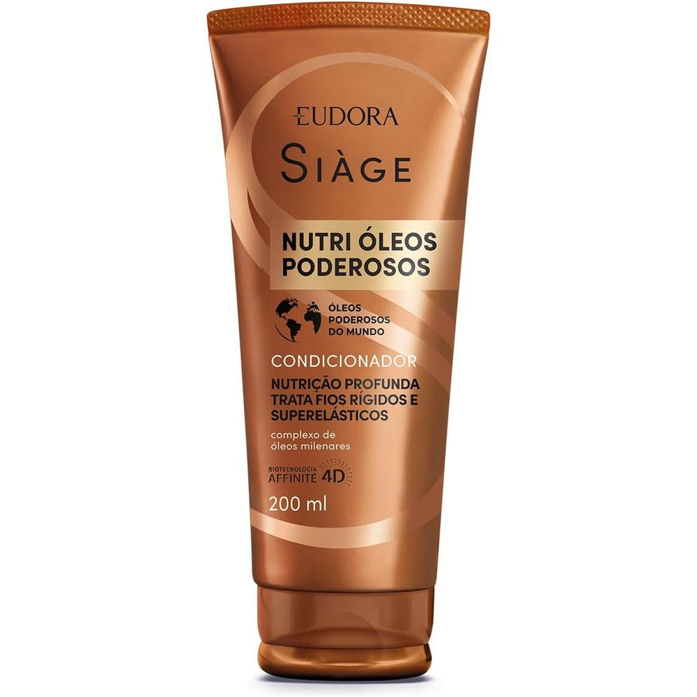 Eudora Siage Condicionador Nutri Oleos Poderosos 200Ml