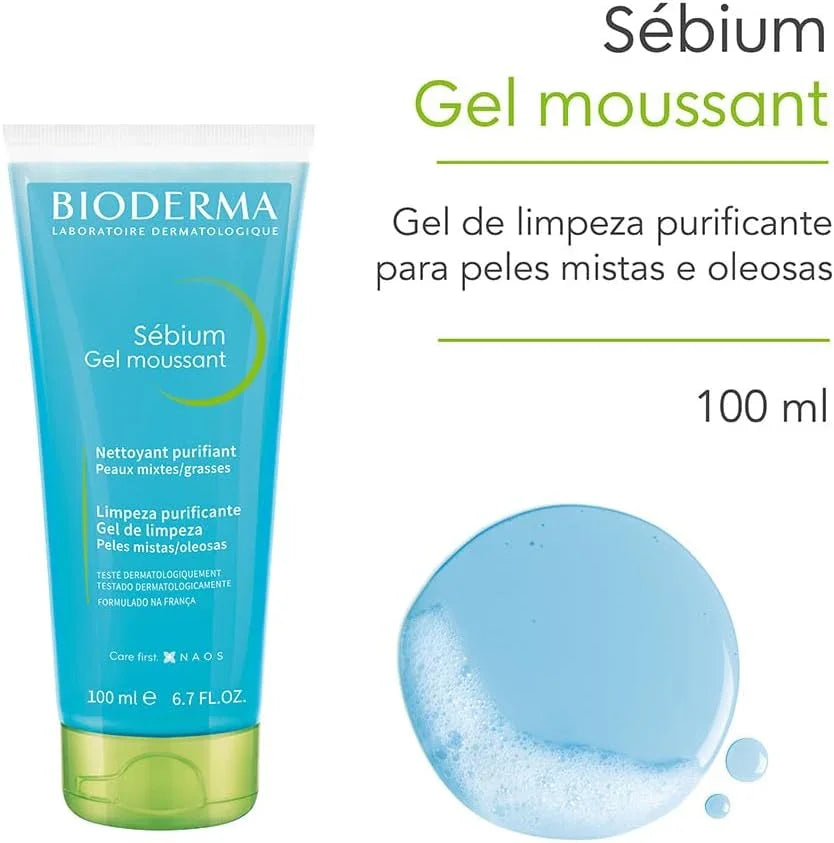 Sébium Gel Moussant 100ml Bioderma