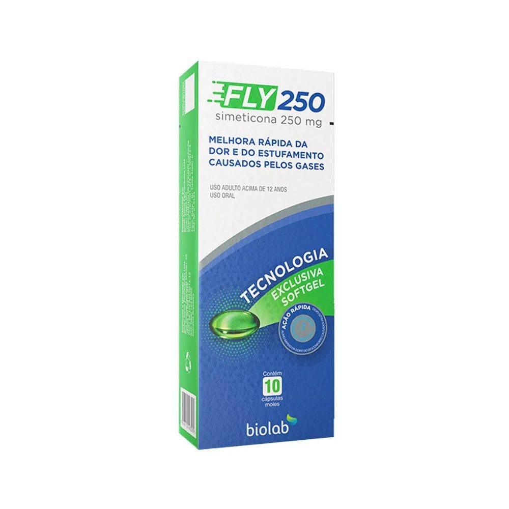Fly 250Mg - 10 Cápsulas - Drogaria Poupa Centro
