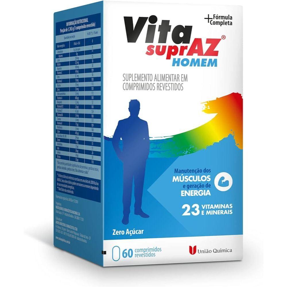Vitasupraz Homem 60 Comprimidos - União Química