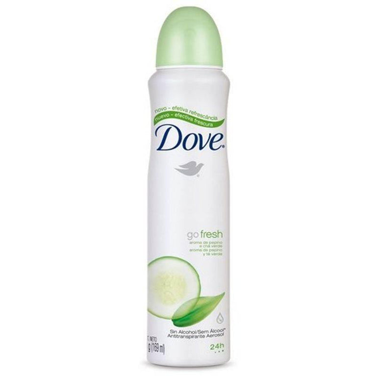 Desodorante Aerosol Dove Feminino Go Fresh Pepino 150ml - Drogaria Poupa Centro