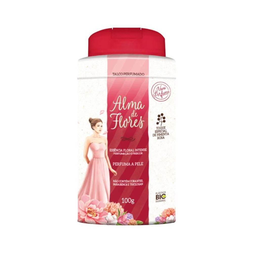 Talco Alma de Flores Intense - 100G - Drogaria Poupa Centro