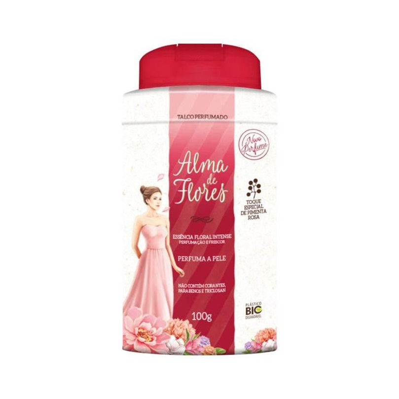 Talco Alma de Flores Intense - 100G - Drogaria Poupa Centro