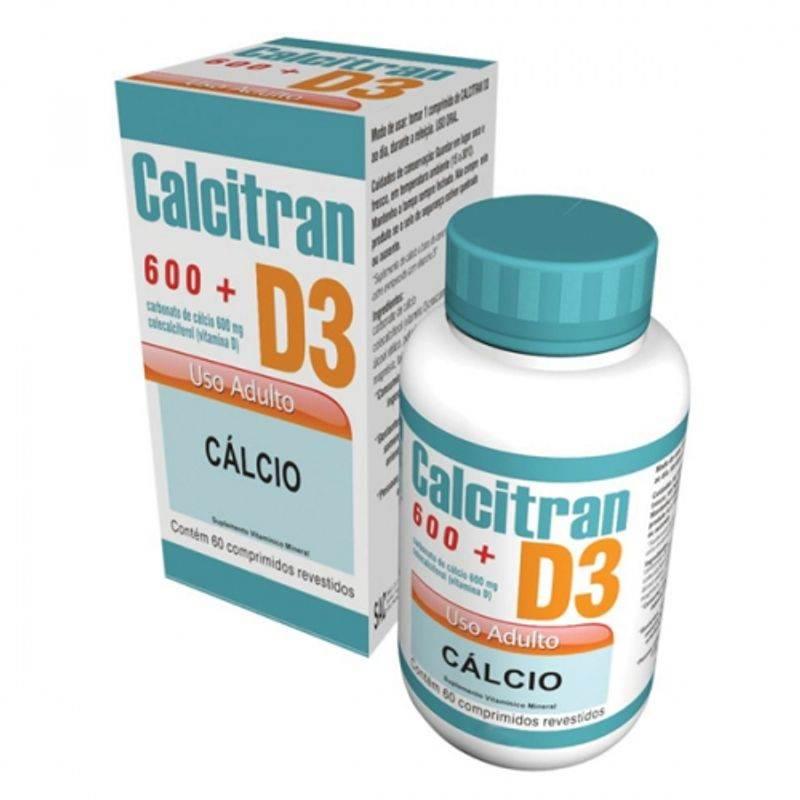 Calcitran D3 60'S Divcon - Drogaria Poupa Centro