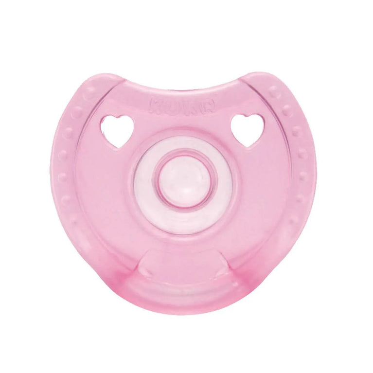Chupeta Kuka Soft Comfort Redondo Tamanho 1 Rosa - 1 unidade