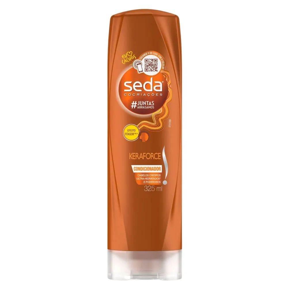 Condicionador Seda Keraforce Original 325ml - Drogaria Poupa Centro