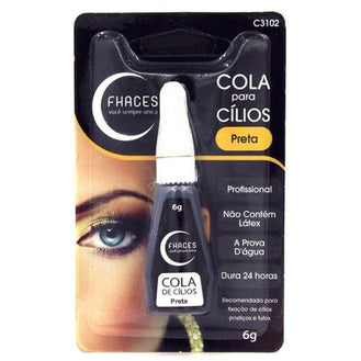 Cola Para Cilios Fhaces Preta - Drogaria Poupa Centro