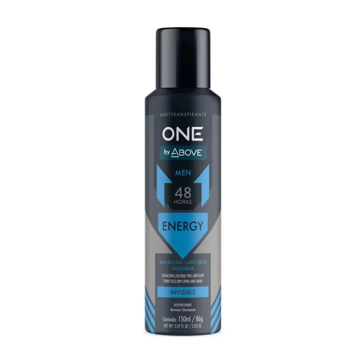 Desodorante Above One Men Energy 150Ml - Drogaria Poupa Centro