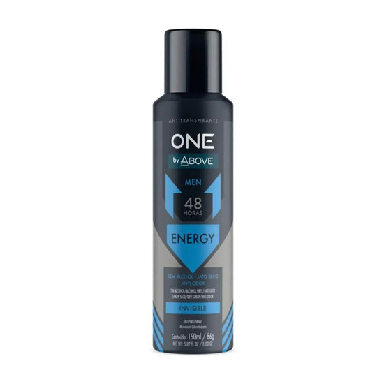 Desodorante Above One Men Energy 150Ml - Drogaria Poupa Centro