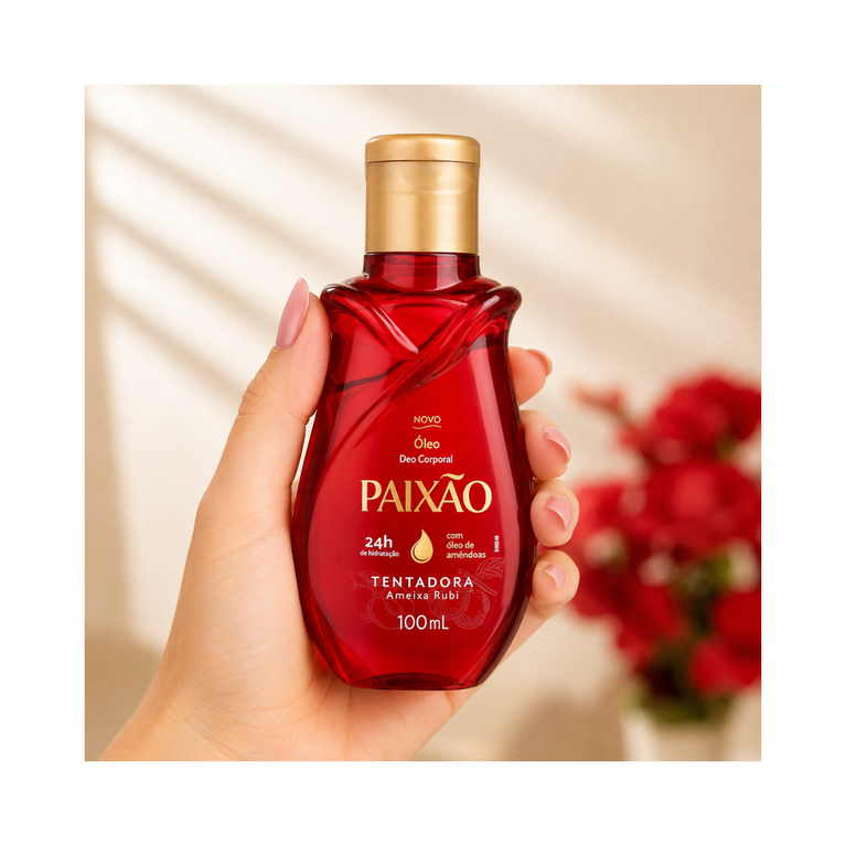 Óleo Paixão Tentadora Ameixa Rubi 100ml
