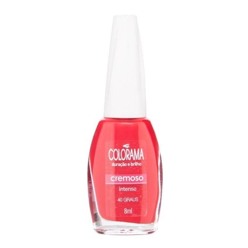 Esmalte Colorama Verniz & Cor 40 Graus 8ml - Drogaria Poupa Centro