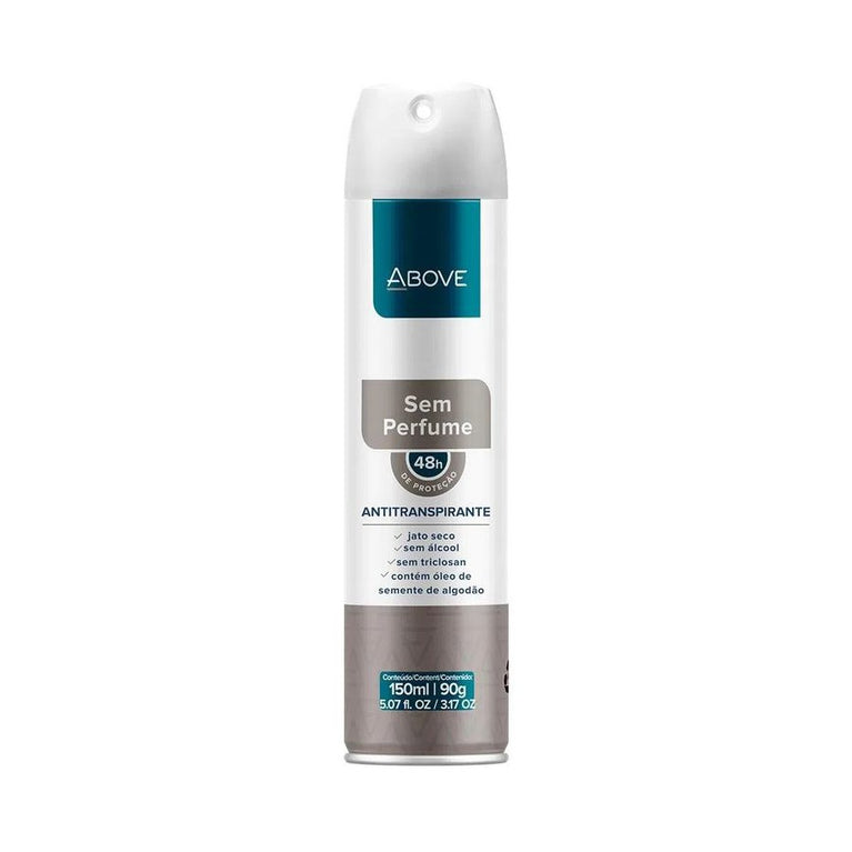 Desodorante Above Aero F 150ml Sem Perfume - Proteção Neutra