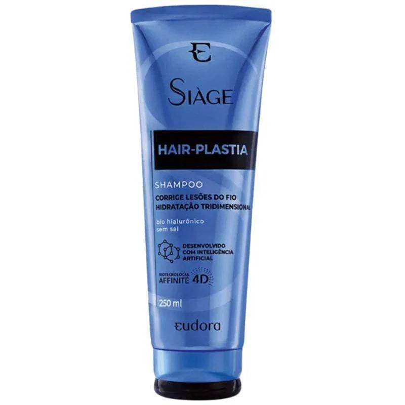 Shampoo Eudora Siage Hair-Plastia 250Ml - Drogaria Poupa Centro