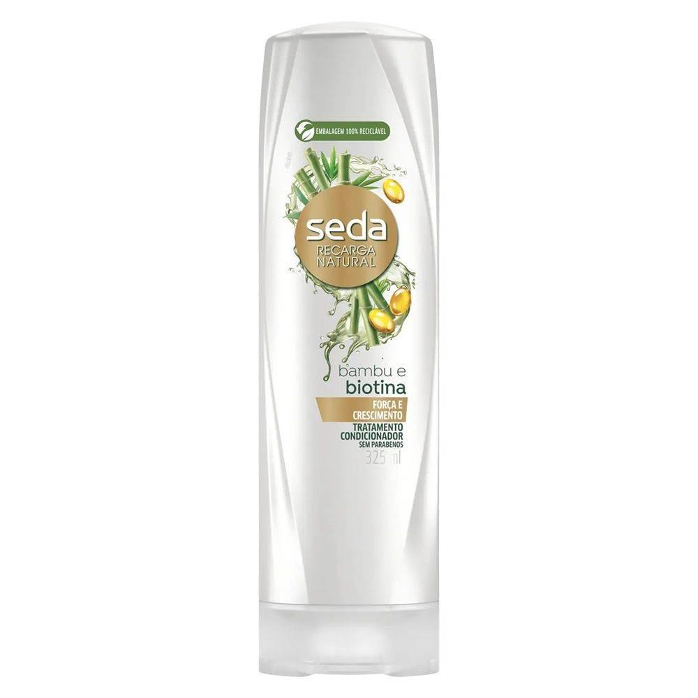 Condicionador Seda Bambu e Biotina 325ml - Drogaria Poupa Centro