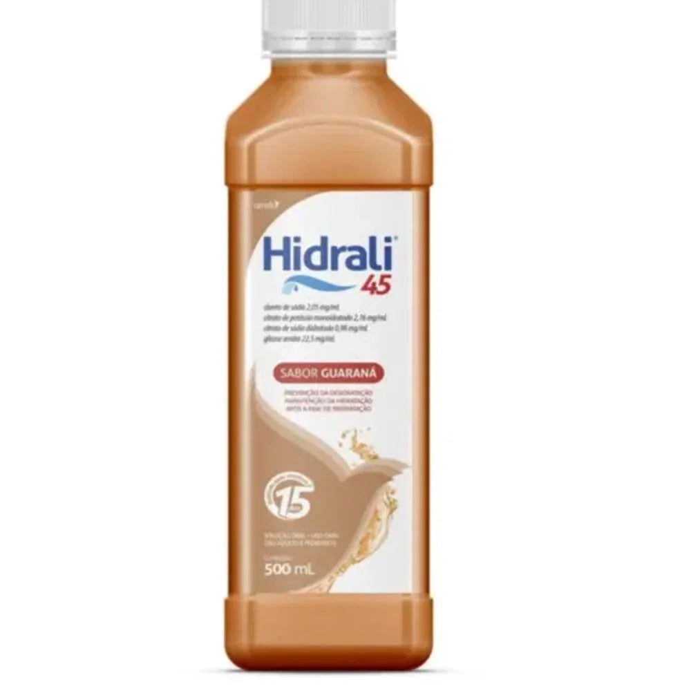 Soro Hidrali 45 Sabor Guaraná - 500Ml