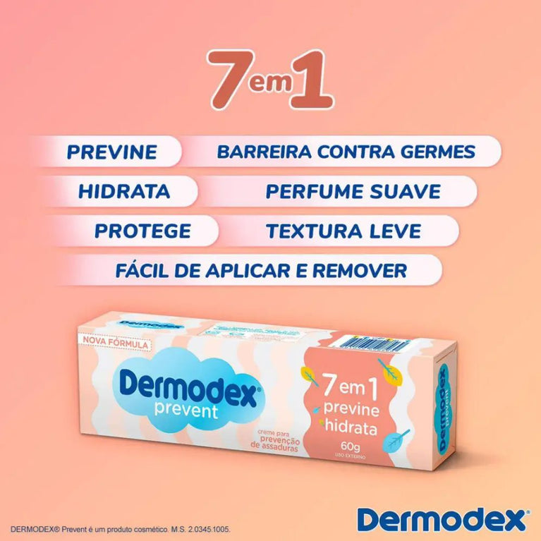 Creme para Assaduras Dermodex Prevent 30g