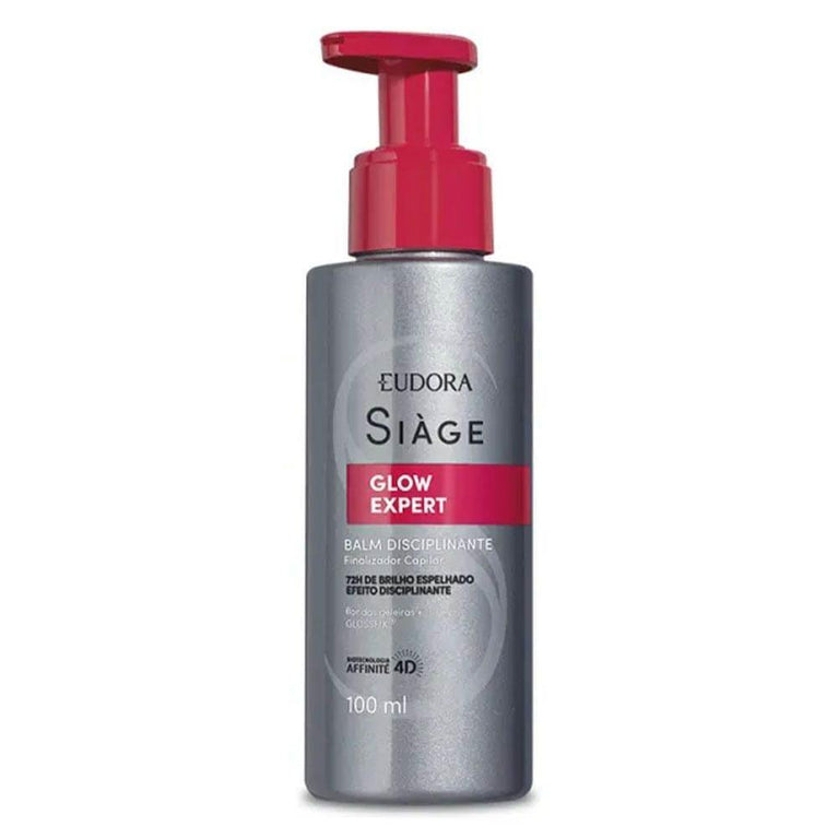 Eudora Siage Leave In Balm Disciplinante Glow Expert - 100ml - Drogaria Poupa Centro