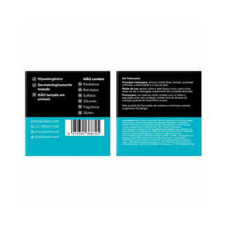 Gel Hidratante GH-01 Principia 1% Ácidos Hialurônicos 5% Glicerina 50g