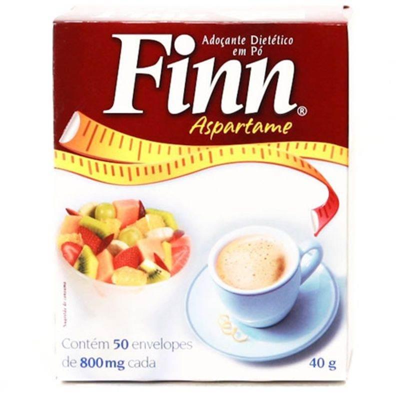 Adoçante Finn Pó Aspartame 50 Envelopes - Drogaria Poupa Centro
