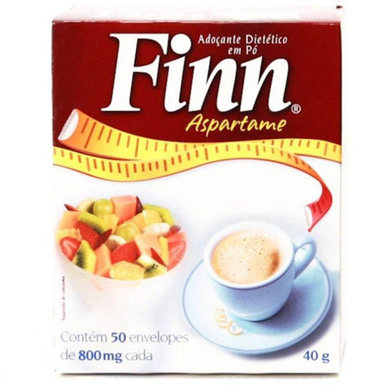 Adoçante Finn Pó Aspartame 50 Envelopes - Drogaria Poupa Centro