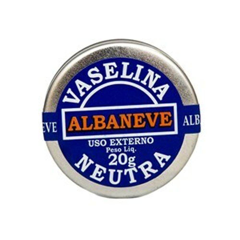 Vaselina Sólida Albaneve - 20G - Drogaria Poupa Centro