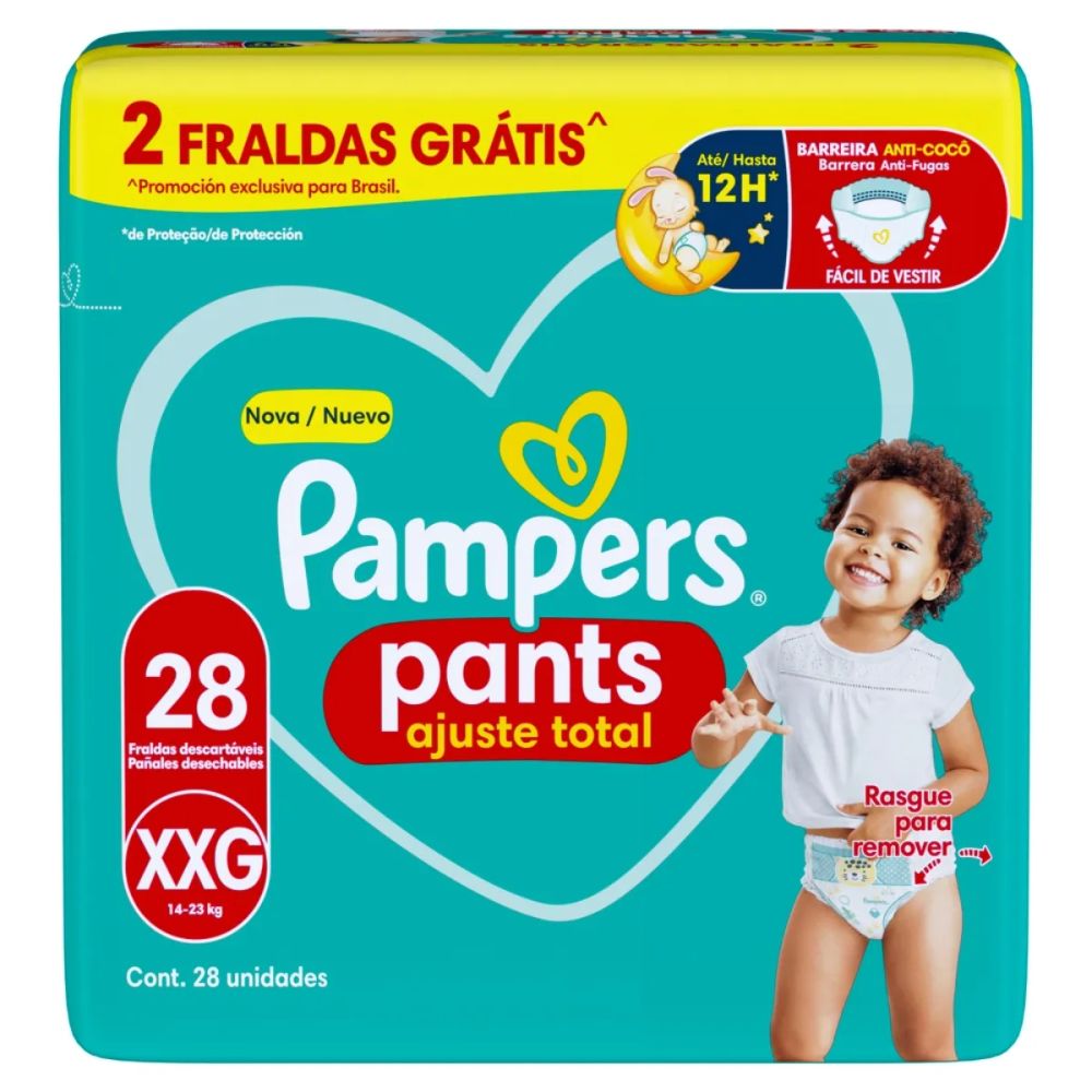 ralda Pampers Confort Pants XXG Ajuste Total - P&G